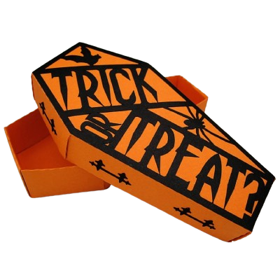 Halloween Coffin Boxes